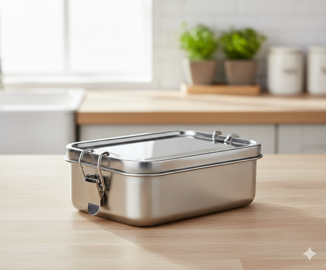 Lunchbox in keuken